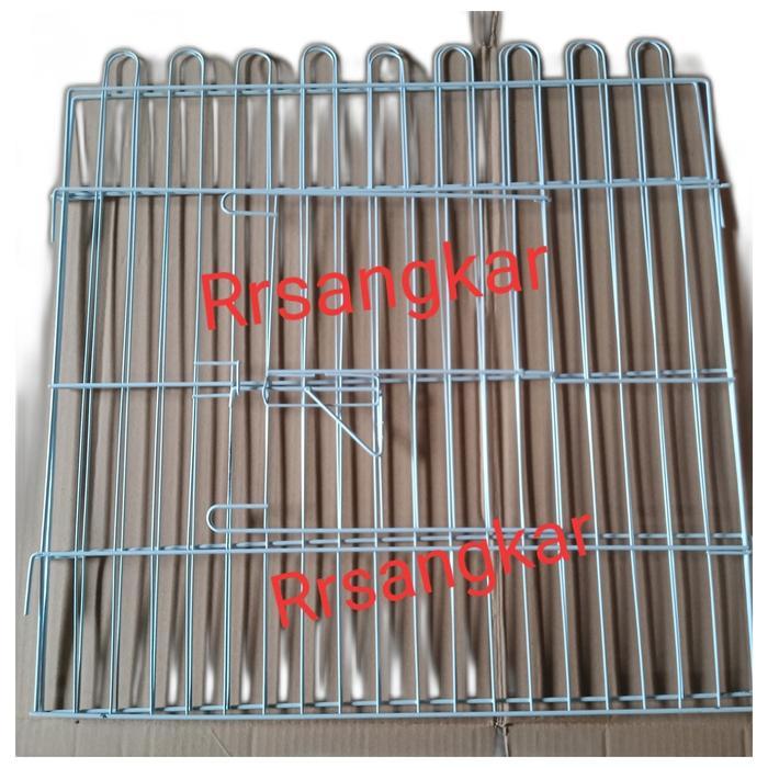 Petkit Mart - Kandang Pagar Hewan/Pagar Besi Lembaran Ukuran 60X60 Berkualitas