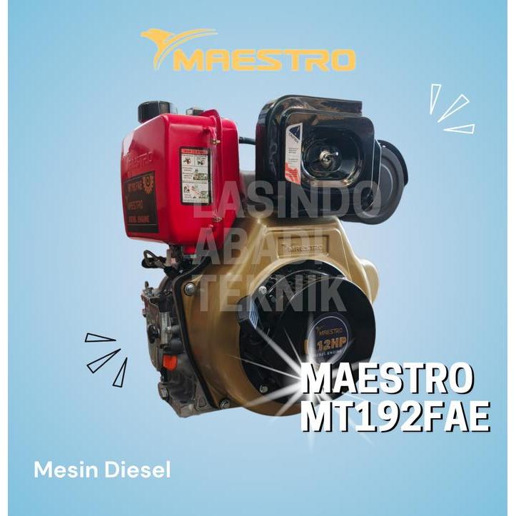 mesin penggerak diesel solar 15 hp maestro MT 192F 192FAE - 192FA