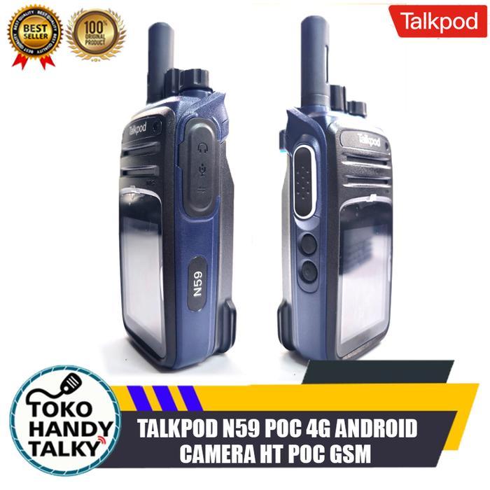 Talkpod N59 Ht Poc 4G Android Camera Ht Gsm 4G Gps Wifi Talkpod Ori