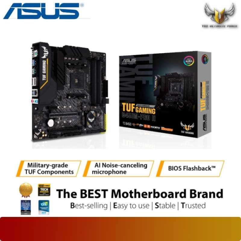 Asus Tuf Gaming B450M-Pro Ii Motherboard Amd B450 Am4 Micro Atx