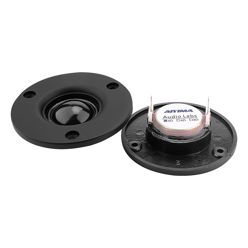 AIYIMA 2Pcs 3 Inch Tweeter Sound Music Speaker 25 Core Silk Membrane 4 6 Ohm 20W Treble HIFI Speaker