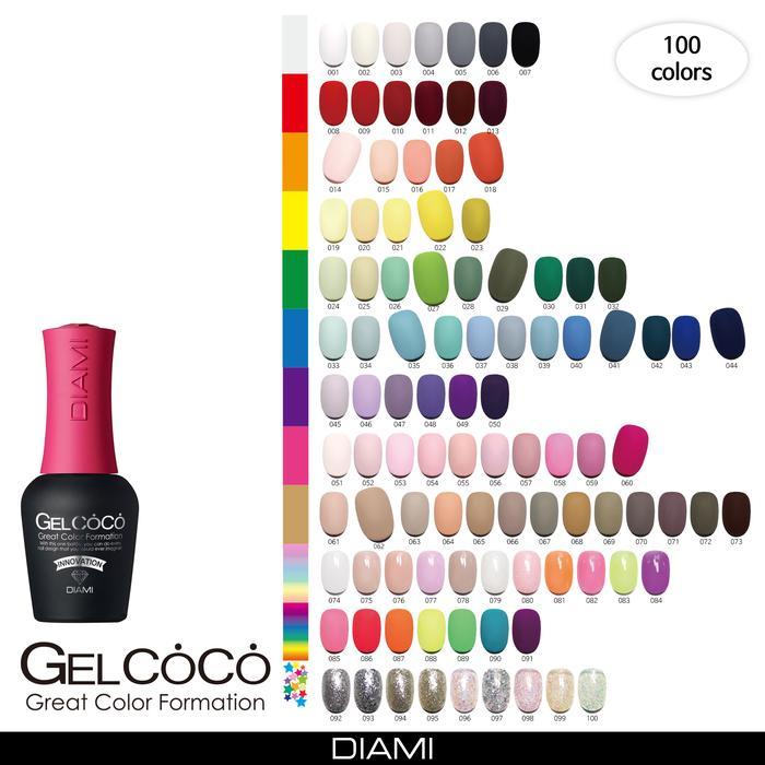 DIAMI GEL POLISH KODE GCC / KUTEK GEL/ KOREA / WARNA KUTEK GEL/ NAIL