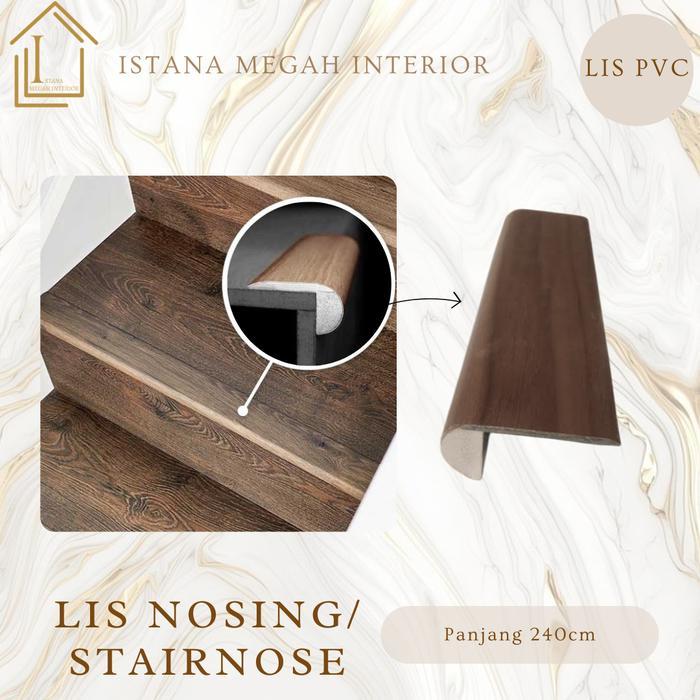 Lis Tangga Siku L Nosing Pvc Vinyl