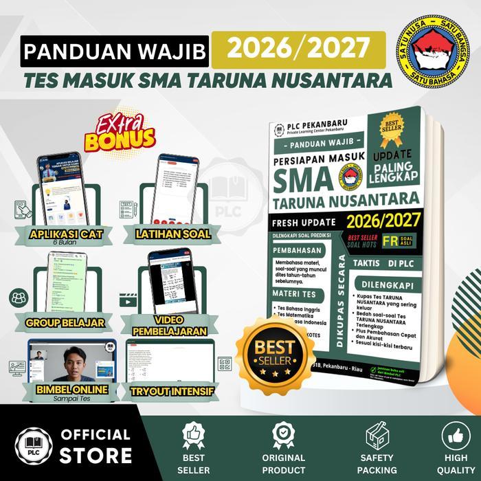 SIAPKIRIM PLC - Buku SMA Taruna Nusantara 2026 Materi & Bank Soal Terupdate + Tryout Online A4 1039