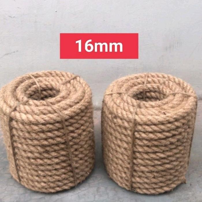 tali tambang Dadung/tambang goni 16mm rollan(isi 20meter)