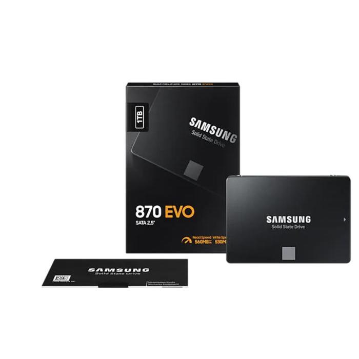 SSD 870 EVO 1TB / 2.5" SATA / 870 EVO SSD / 5 years warranty