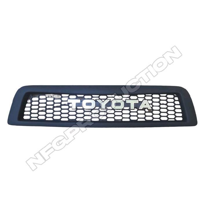 grill rush / terrios 2008 / 2012 jaring plastic honeycomb stylist + emblem toyota