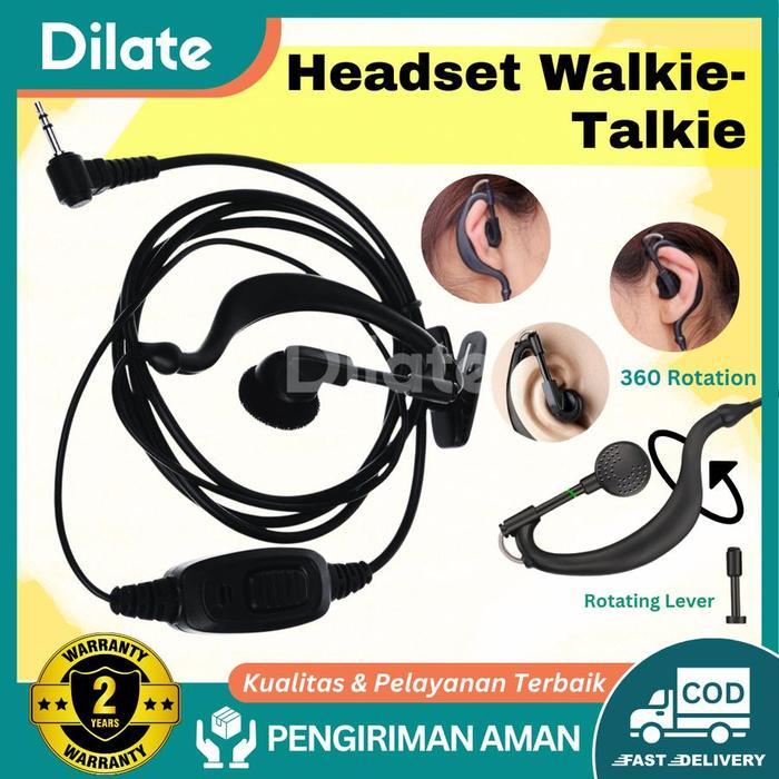 Headset HT WLN FBI Tube Spiral paspampres WLAN Earphone