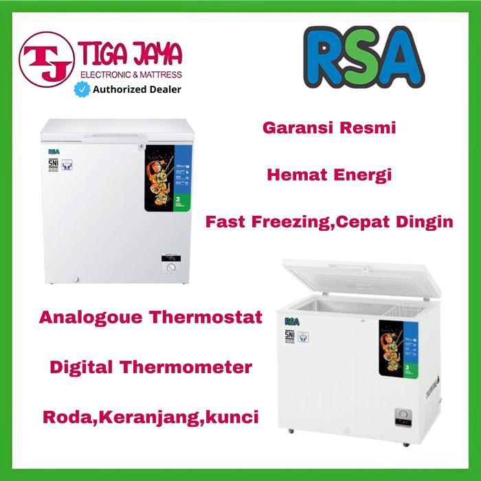RSA CF210 CHEST FREEZER BOX 200 LITER RSA CF-210 RSA CF210 CF-210