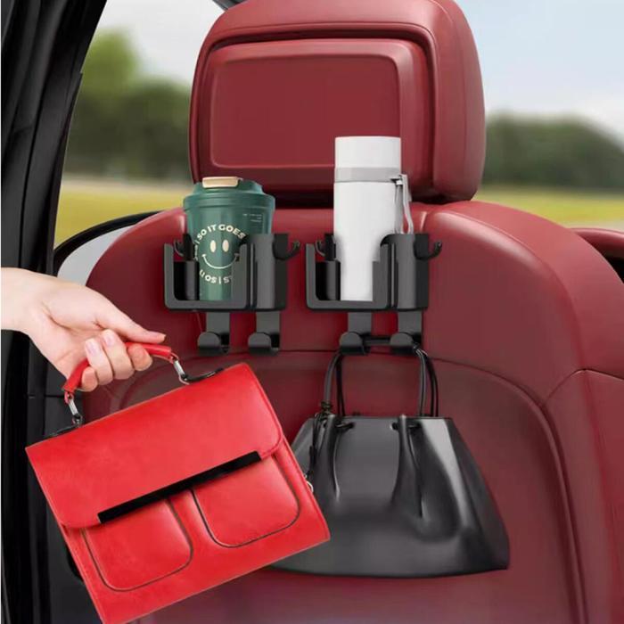 idmobilRak penyimpanan gelas air di jok mobil/tempat gelas botol minuman multifungsi gantungan jok