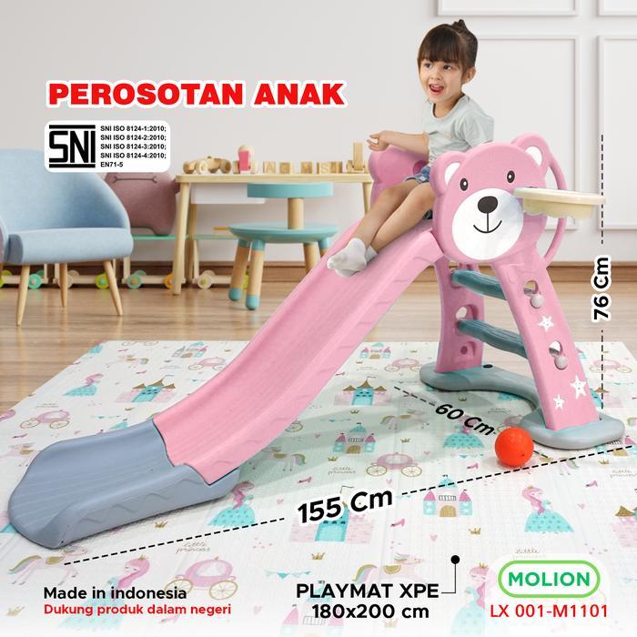 ASLI Prosotan Anak Mainan Anak Seluncuran SNI Perosotan Anak Prosotan Pagar Ayunan Kuda Kudaan