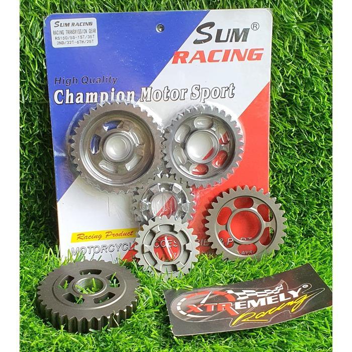 Gigi Rasio Gear Box Engine Honda Sonic 150R / Supra Gtr Sum Racing