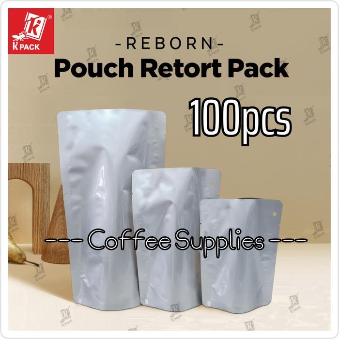 POUCH RETORT PACK 250 500 1000 kemasan kpack kantong aluminum alu foil