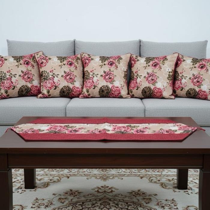 sarung bantal sofa 40x40/sarung bantal sofa taplak