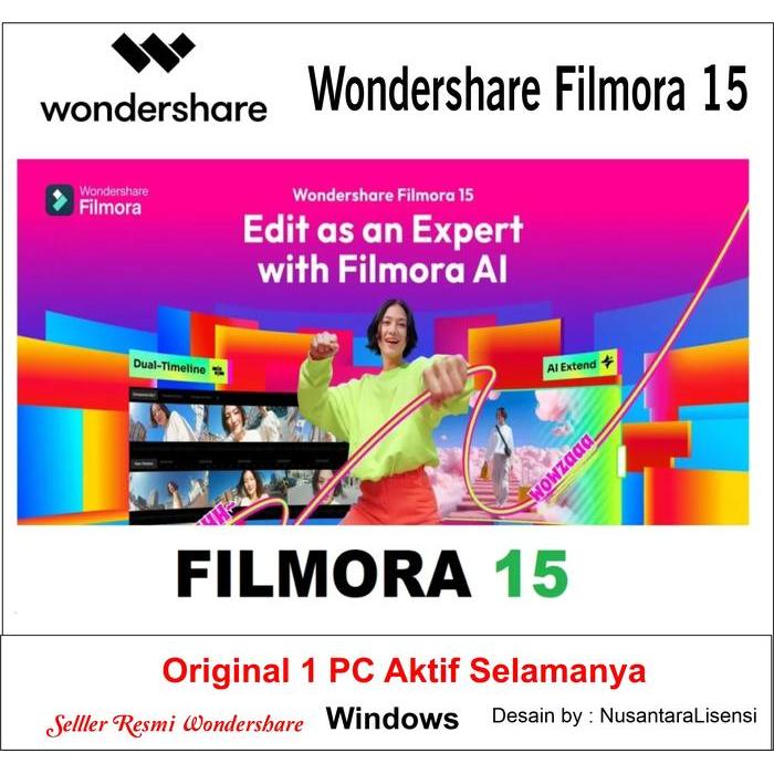 Filmora 15 Original Perpetual Plan - Wondershare Filmora