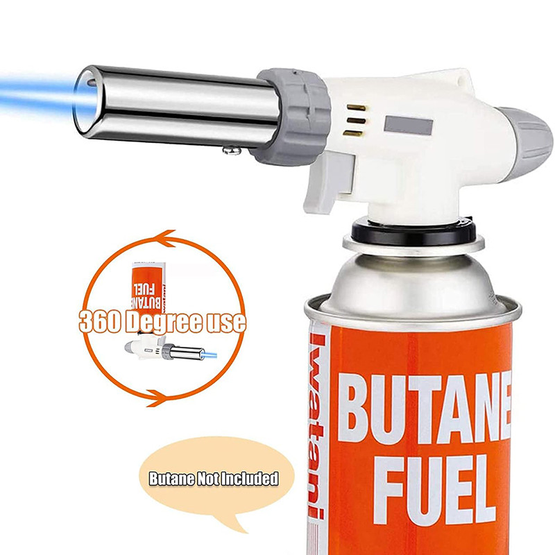Obor Las Pembakar Gas Pistol Api Portabel 360 Derajat Solder Pematri Las Gas Propana Api Dapat Dises