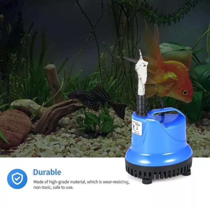 Mesin Pompa Submersible Kolam Celup Sedot Sibel Tahan Air- 25W 1500L/H