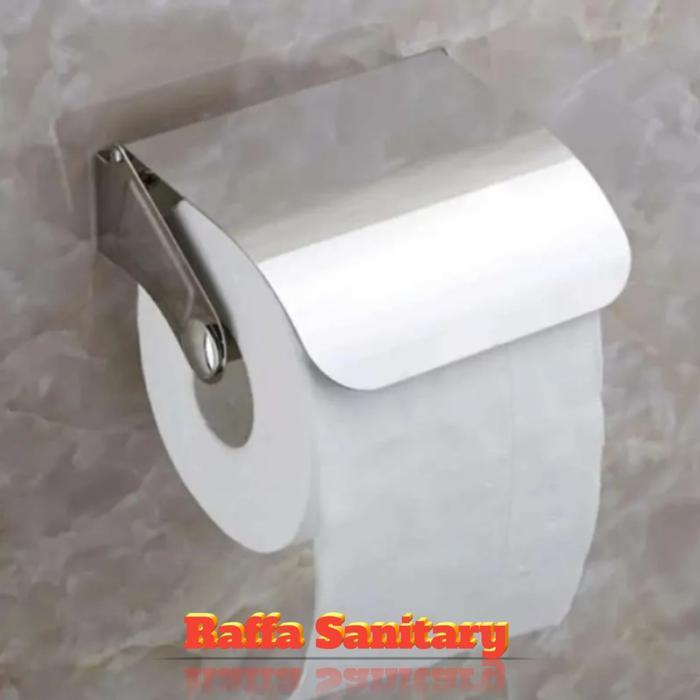 TEMPAT TISU STAINLESS/TEMPAT TISU ROLL/TEMPAT TISU TOILET