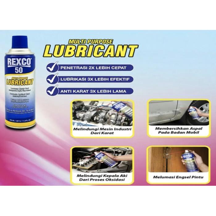 "New" Rexco 50 Lubricant 500 Ml - Multipurpose Lubricant Rexco 50 500ml