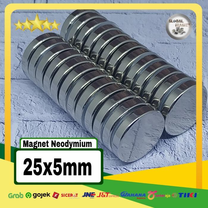 JTTOP MAGNET NEODYMIUM N45 25X5MM