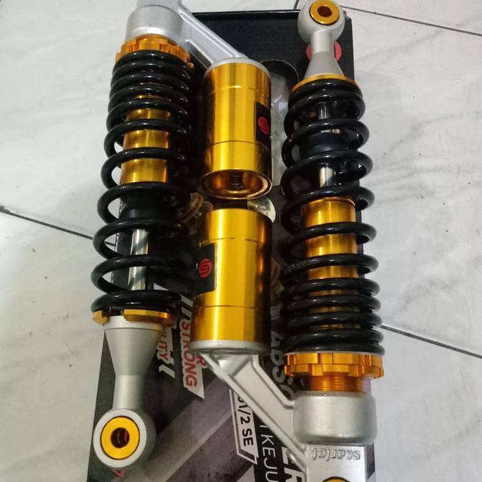Shock Breaker Belakang Tabung Atas Merek Scarlet Uk 340Mm