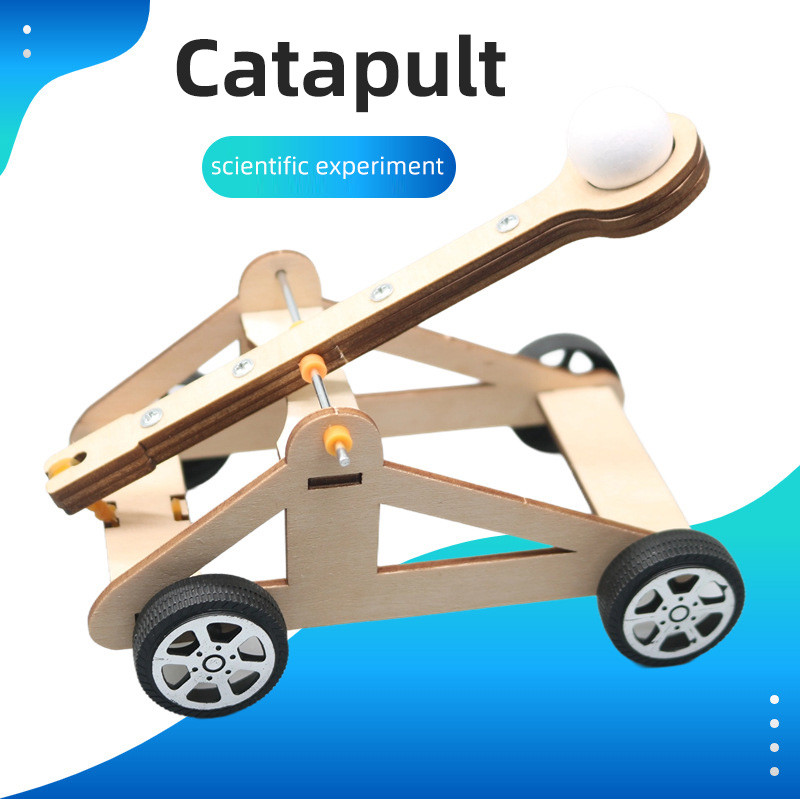 Diy Catapult Toy Diy Science Experiment Kit & Education El Toy Physics Science Toys For Children