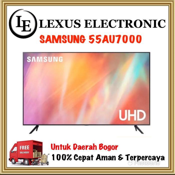 SAMSUNG LED SMART TV 4K 55 INCH | UA55AU7000 | 55AU7000 | UHD 4K