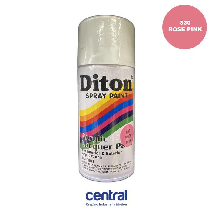 Diton 830 Rose Pink Spray Paint Cat Semprot Cat Pylox Pink Merah Muda