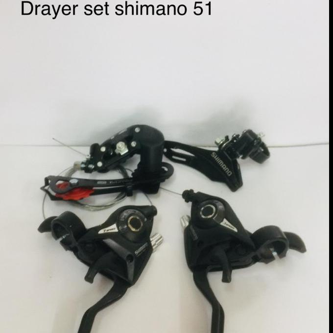 Drayer Set Shimano Ef-51 Limitless / Gigi Shifter Rem Sepeda