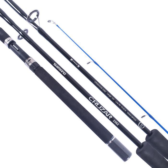 Joran Spinning Shimano Cruzar BX SG sambung 2 Size 2562 2602 2702