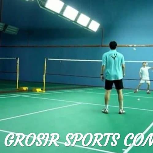Jaring / Net Bulutangkis / Net Badminton List Putih Bahan Kain Pasti Ori