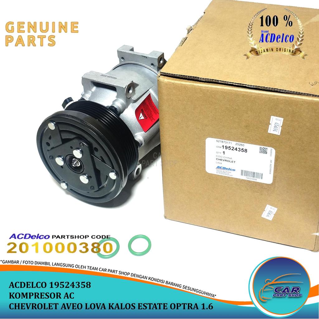 Compressor Kompresor Kompressor Compresor AC Mobil Chevrolet Aveo Lova Kalos Estate Optra 1.6 Ori AC