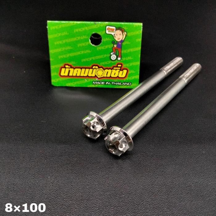 baut probolt stainless new model 8100 baut 12 panjang 10 cm compayu