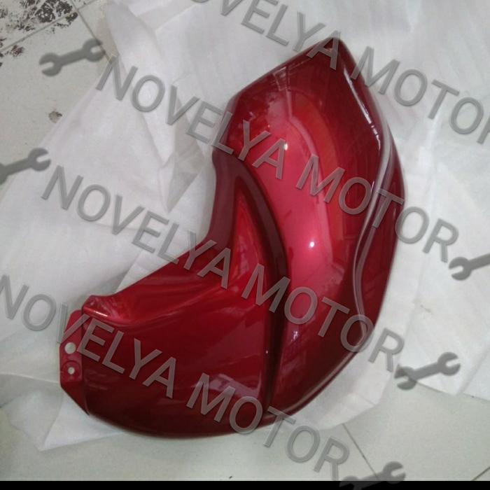 Limited Cover Bawah Tangki Samping Kiri Merah Yamaha Byson Ori 45P-F4129-00-P0 Terlaris