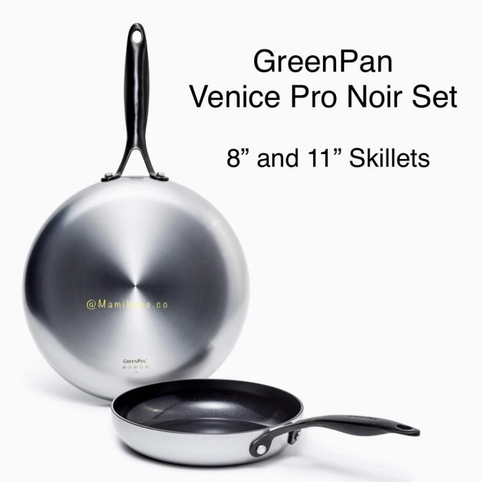 GreenPan Venice Pro Noir Skillet Frying Pans Set greenpan ceramic