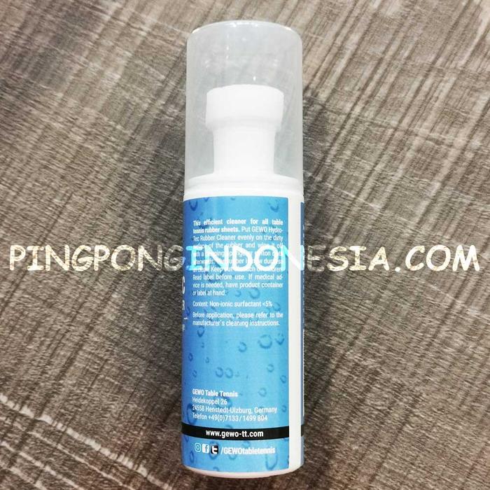Gewo Hydrotec Cleaner With Sponge 100Ml - Pembersih Karet Pingpong Bet