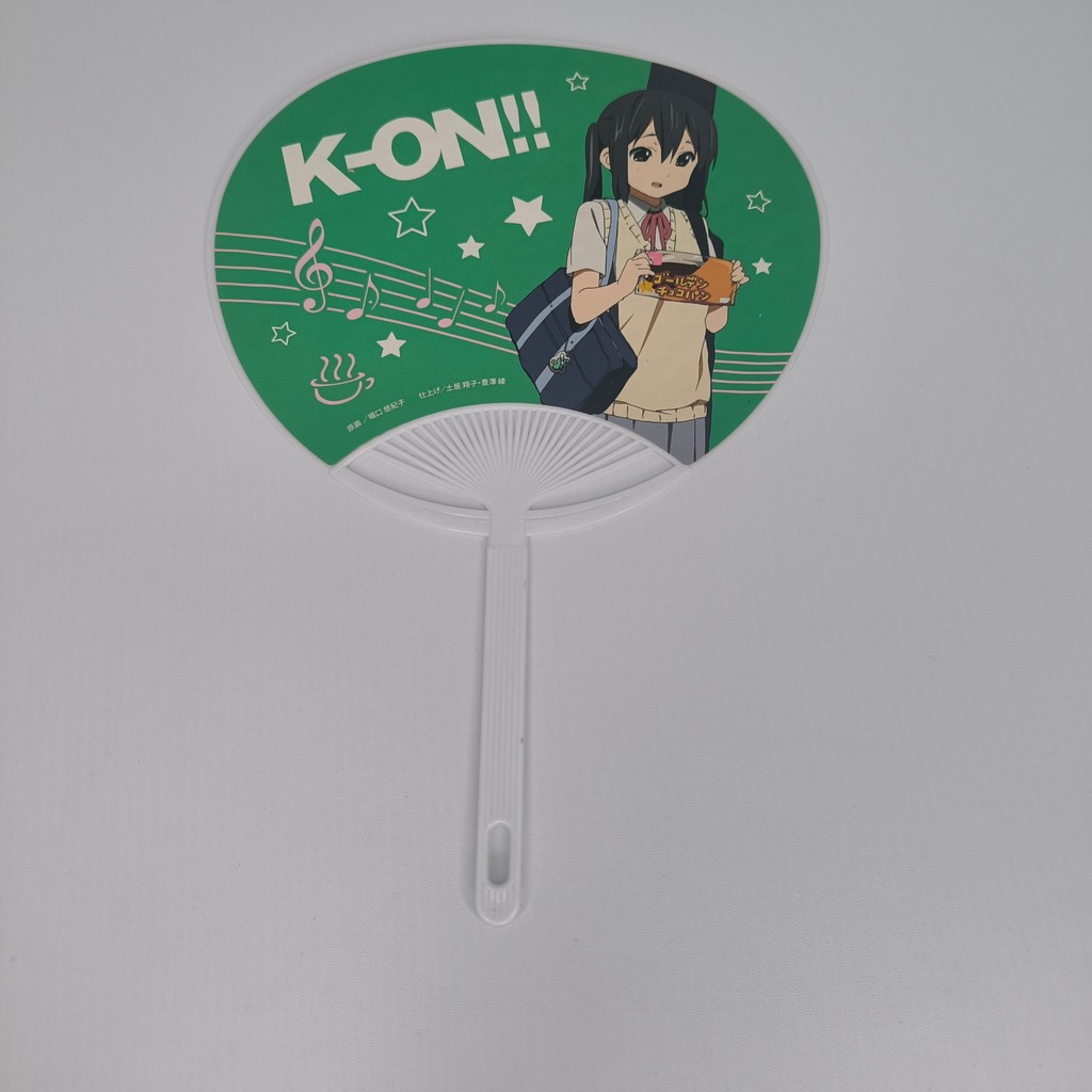 Uchiwa Fan K-On Lawson Limited Edition Azusa Nakano