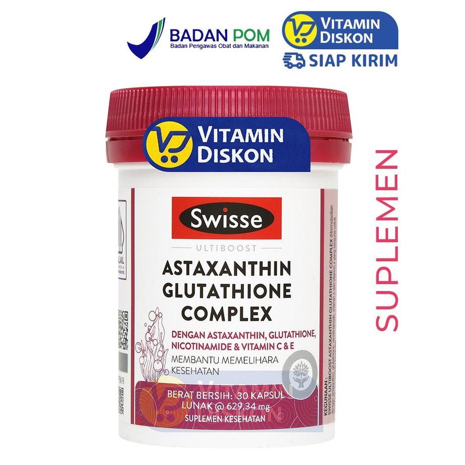 Swisse Astaxanthin Glutathione Plus 30 Tablet