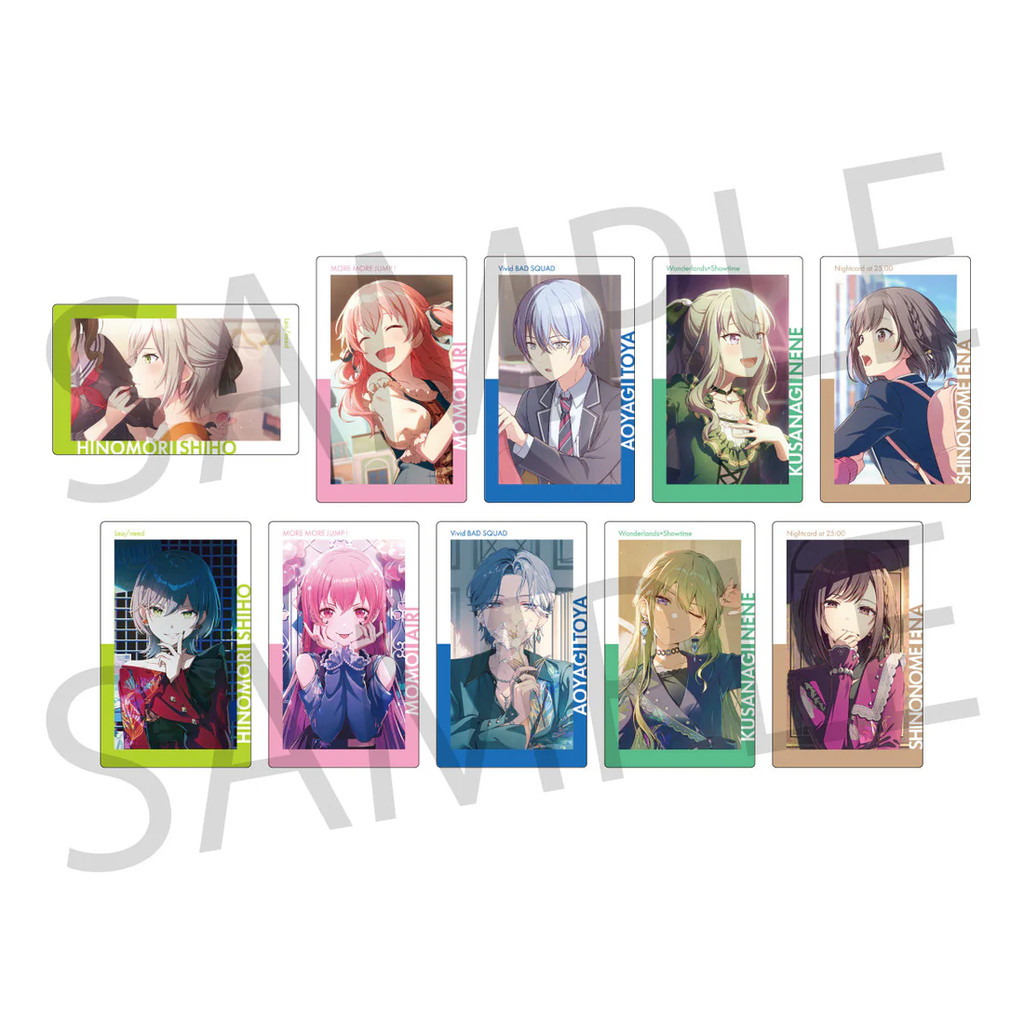 SEKAI PROJECT Vol. 24 C Game MMJ VBS Ena Airi Toya Nene Honami Shizuku Emu Mafuyu EPICA Epick Card