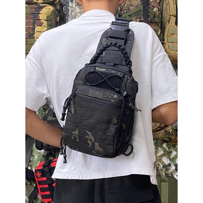 Tas Selempang / Tas Dada Sling Bag Army Import Tas Pria / Wanita