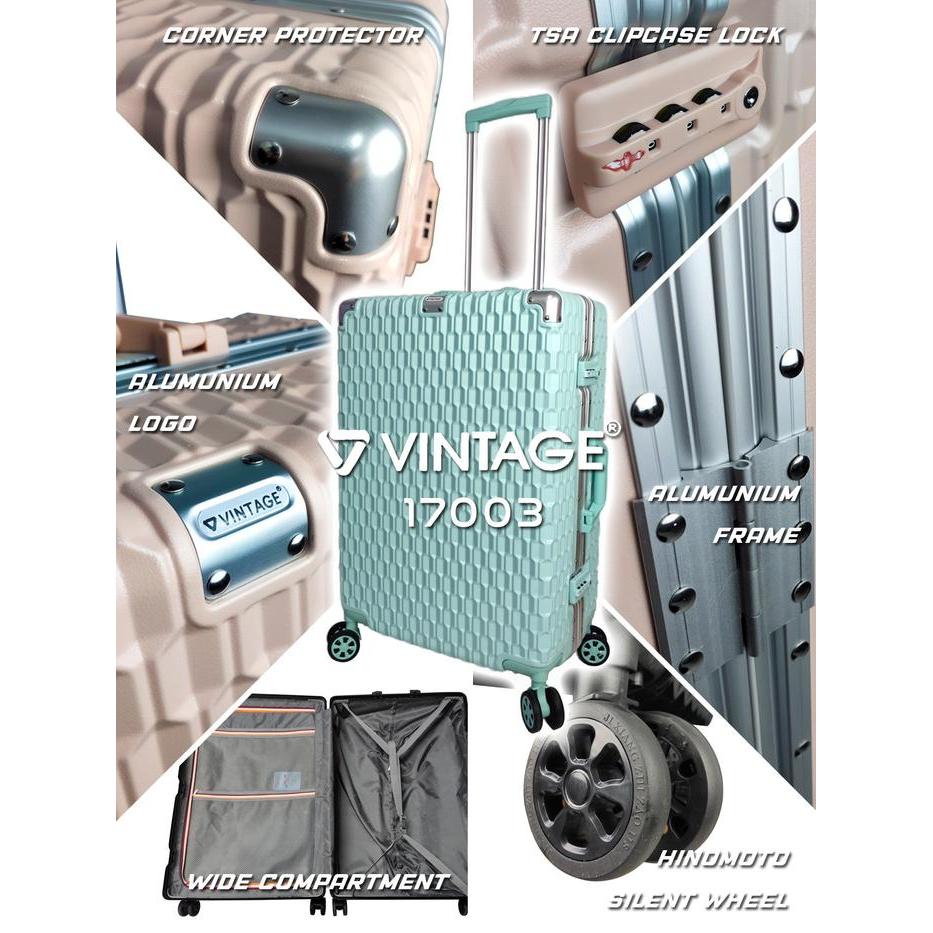 ORIGINAL Vintage Milano Koper Hardcase PC Clip Case 28 Inci 17003 Free COVER READY STOCK