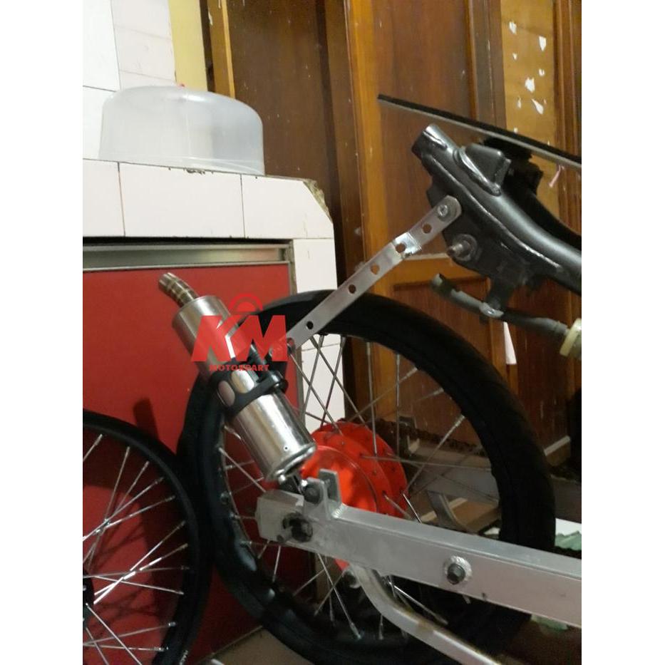 "New" Breket Plat Besi Bolong Tebal 3 mm Knalpot Racing Plat Bolong Serba