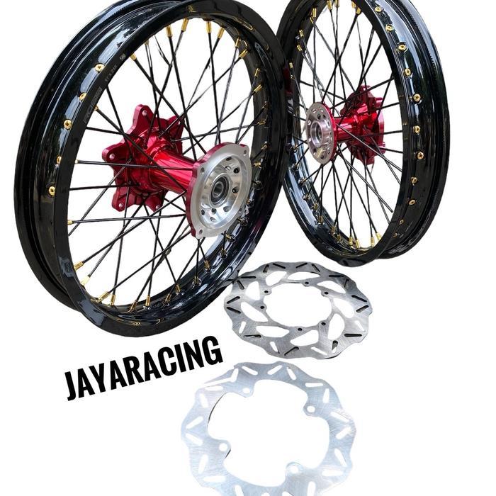 Velg Scarlet herex supermoto velg cacing ring 17 140 160 185 215 Klx Dtracker CRF Wr 155 Velg