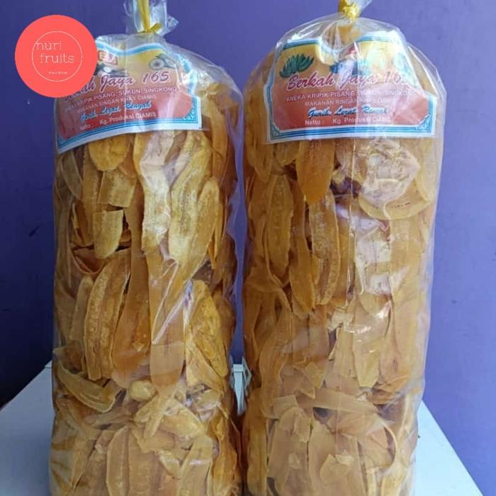 Kripik Pisang 1KgKeripik Pisang 1 BallAneka Cemilan BandungKripik Pisang Gurih
