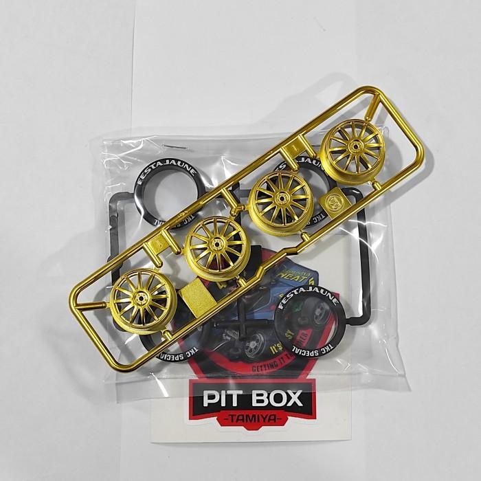 Tamiya Velg Fin Matte Gold + Super Hard Loose Tkc Special