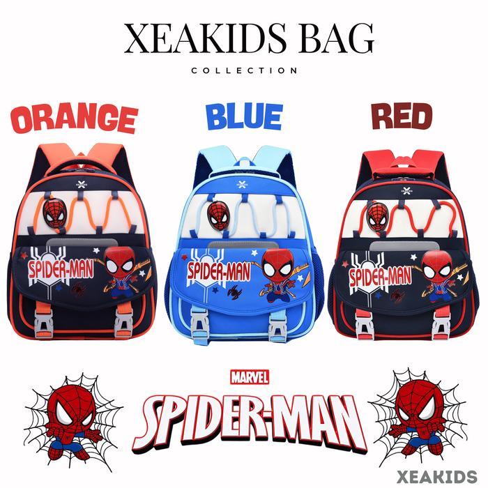 TAS SEKOLAH PAUD SPIDERMAN TAS ANAK LAKI LAKI TAS ANAK TK PAUD