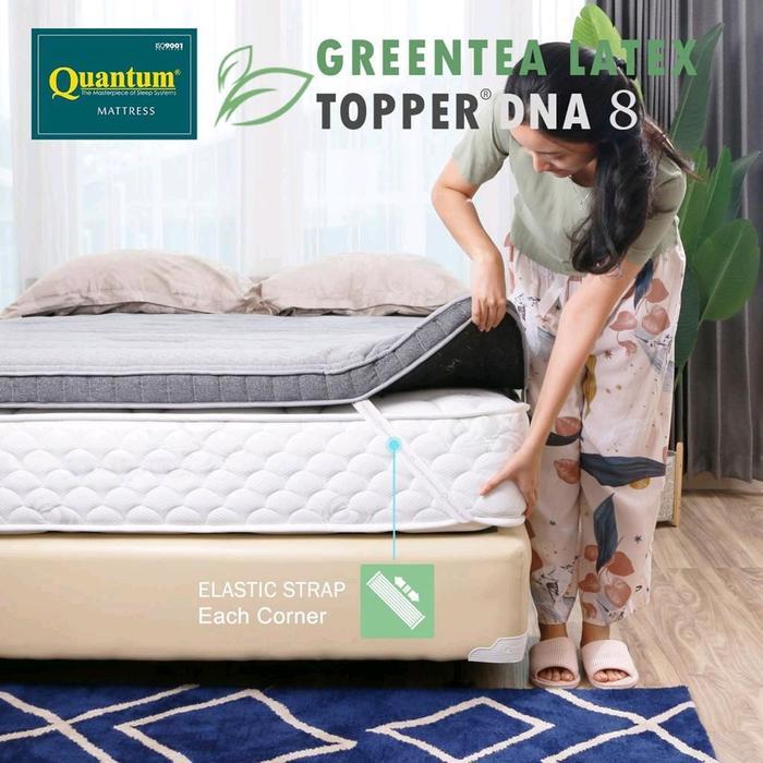 Quantum Matras Topper Greentea Latex DNA 8 Busa Furniture