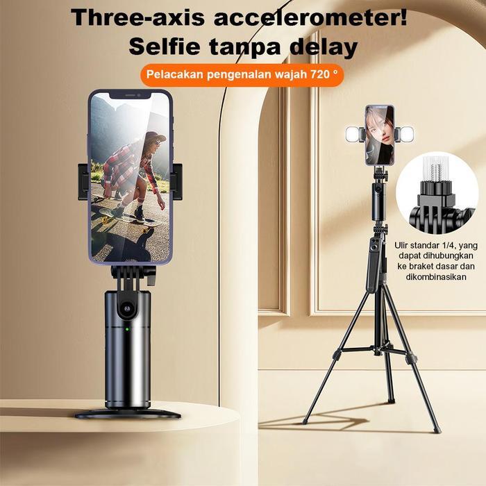 Gimbal Stabilizer Hp Auto Face Tracking Gimbal Handphone Stabilizer HP Gimbal Kamera 360