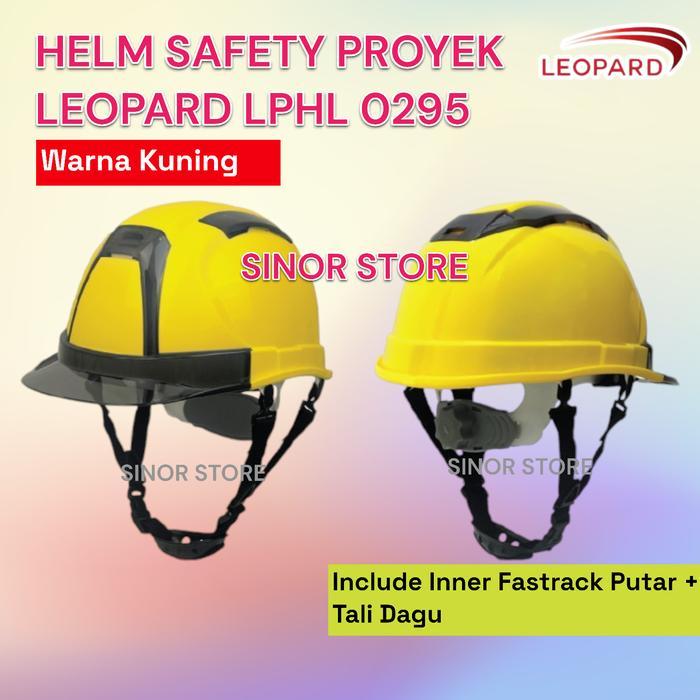 Helm Safety Proyek Abs Leopard Fastrack Model Topi 0295