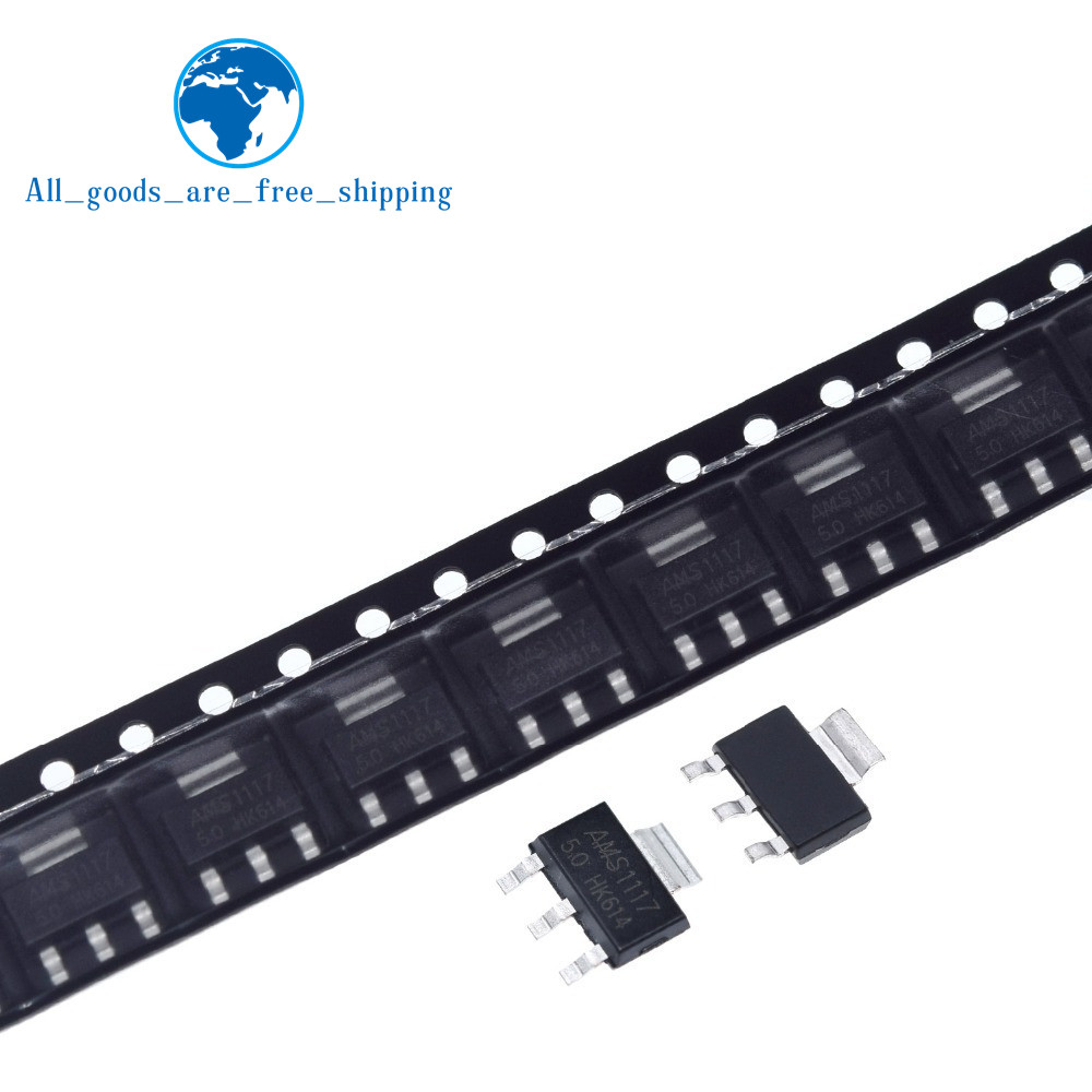 10/50Pcs/Lot Ams1117 Ams1117-3.3V Ams1117-Adj Ams1117-1.8V Ams1117-1.2V Ams1117-5.0V Ams1117-2.5V